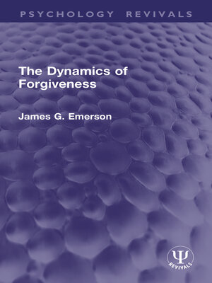 cover image of The Dynamics of Forgiveness